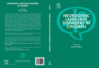 Cover of Neurogenic Language Disorders in Children