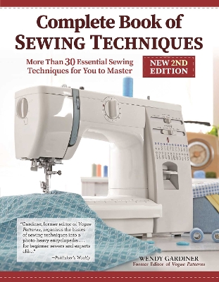 Book cover for Complete Book of Sewing Techniques, New 2nd Edition