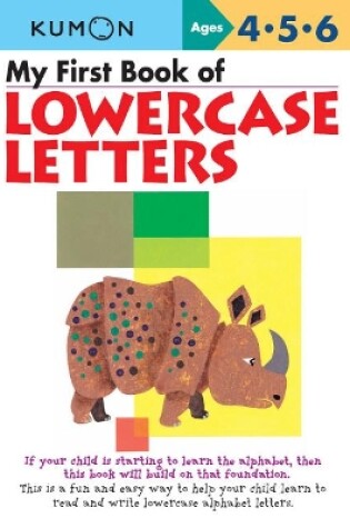 Cover of My First Book of Lowercase Letters