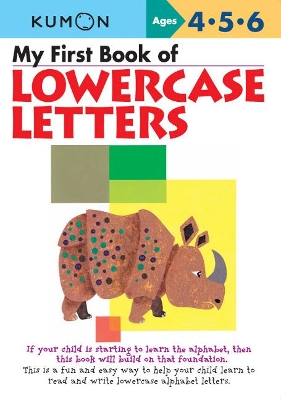 Book cover for My First Book of Lowercase Letters