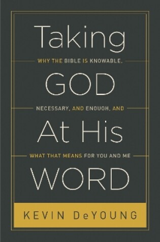 Cover of Taking God At His Word