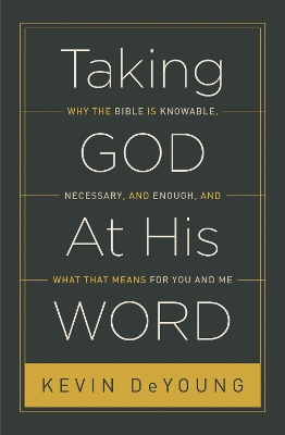 Book cover for Taking God At His Word