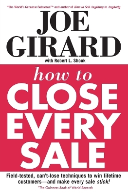 Book cover for How to Close Every Sale