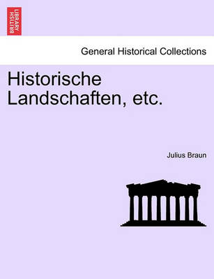 Book cover for Historische Landschaften, Etc.