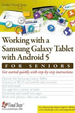 Cover of Working With a Samsung Galaxy Tablet With Android 5 for Seniors