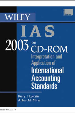 Cover of Wiley IAS 2003 CD Rom