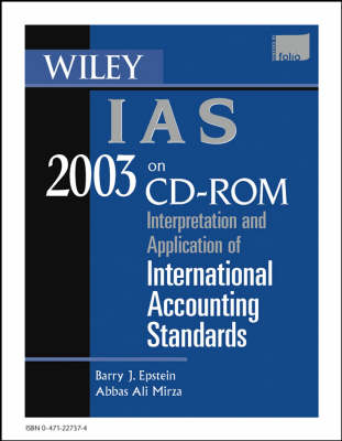 Book cover for Wiley IAS 2003 CD Rom