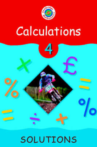 Cover of Cambridge Mathematics Direct 4 Calculations Solutions