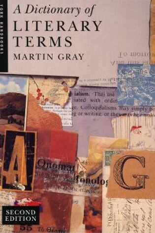 Cover of Dictionary of Literary Terms, A