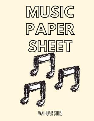 Book cover for Music Paper Sheet