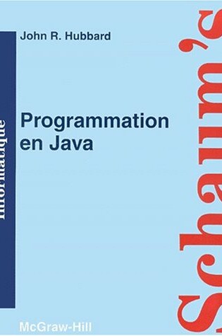 Cover of Programmation in Java