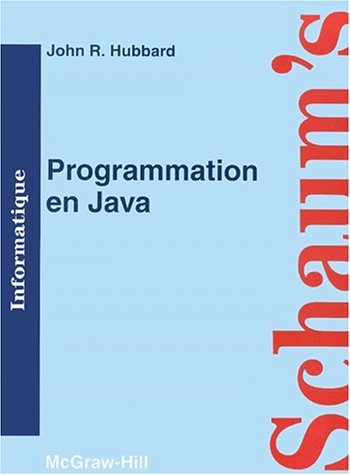 Book cover for Programmation in Java