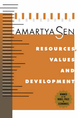 Book cover for Resources, Values, and Development