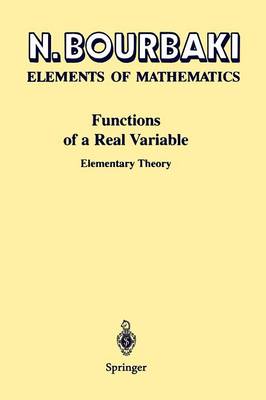 Book cover for Functions of a Real Variable