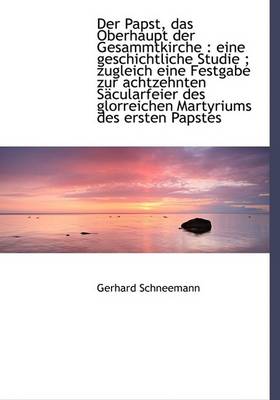 Book cover for Der Papst, Das Oberhaupt Der Gesammtkirche