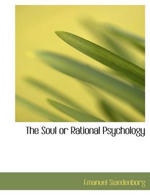 Book cover for The Soul or Rational Psychology