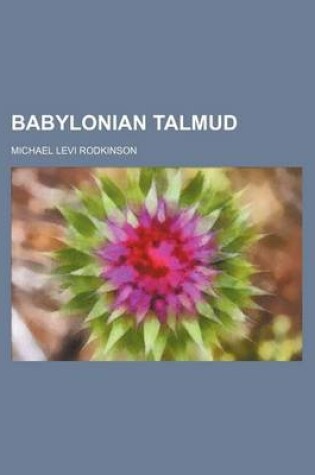 Cover of Babylonian Talmud (Volume 2 Section Moed)