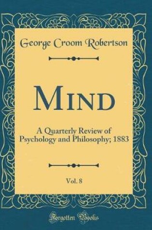 Cover of Mind, Vol. 8