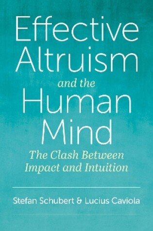 Cover of Effective Altruism and the Human Mind