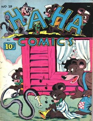 Book cover for Ha Ha Comics Number 39 Humor Comic Book