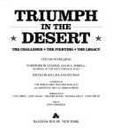 Book cover for Triumph in the Desert