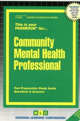 Cover of Community Mental Health Professional