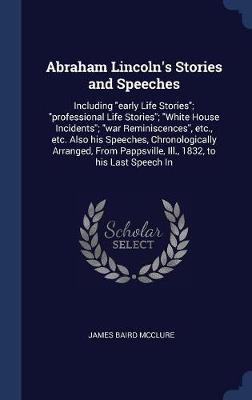 Book cover for Abraham Lincoln's Stories and Speeches