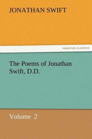 Cover of The Poems of Jonathan Swift, D.D.