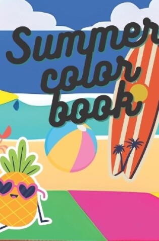 Cover of Summer coloring book