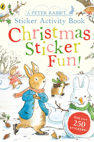 Cover of Peter Rabbit Christmas Fun Sticker Activity Book