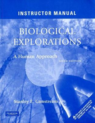 Book cover for Instructor Manual for Biological Explorations