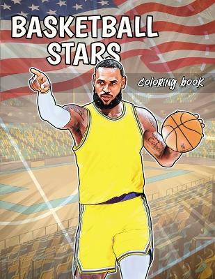 Book cover for Basket Stars Coloring Book