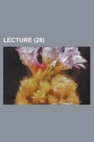 Cover of Lecture (28)