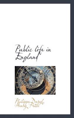 Book cover for Public Life in England