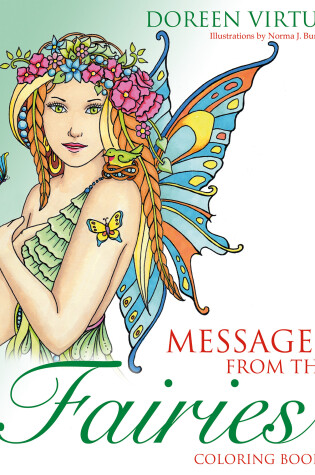 Cover of Messages from the Fairies Coloring Book