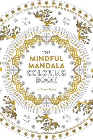 Cover of The Mindful Mandala Coloring Book
