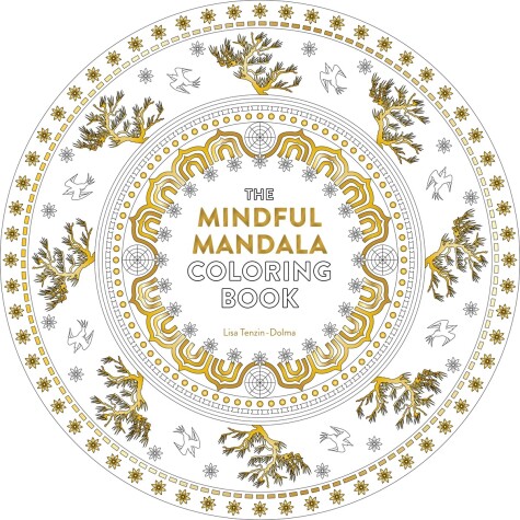 Cover of The Mindful Mandala Coloring Book