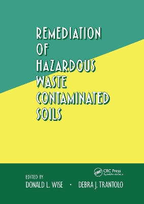 Cover of Remediation of Hazardous Waste Contaminated Soils