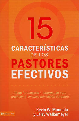 Book cover for 15 Caracteristicas de los Pastores Efectivos