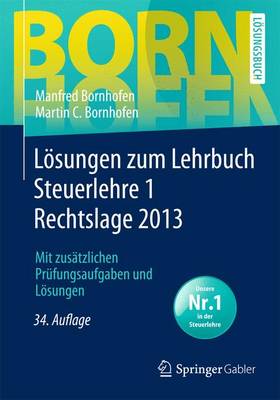 Cover of Losungen Zum Lehrbuch Steuerlehre 1 Rechtslage 2013