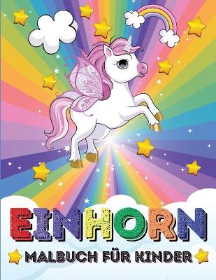 Book cover for Einhorn-Malbuch für Kinder