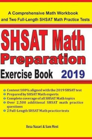 Cover of SHSAT Math Preparation Exercise Book
