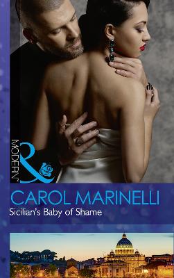 Book cover for Sicilian's Baby Of Shame