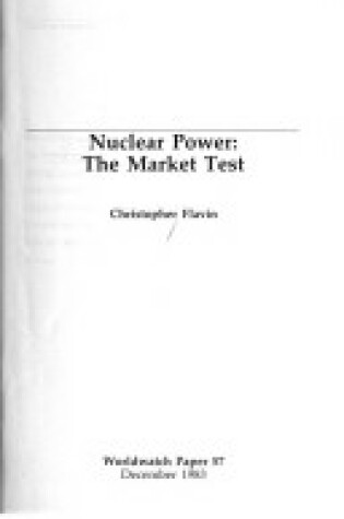 Cover of Nuclear Power