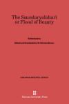 Book cover for The Saundaryalahari or Flood of Beauty