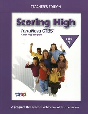 Book cover for Scoring High on the TerraNova CTBS, Grade 4, Teacher Edition