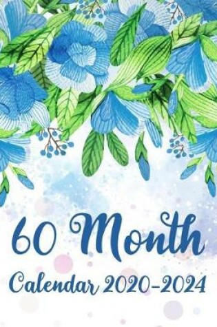 Cover of 60 Month Calendar 2020-2024