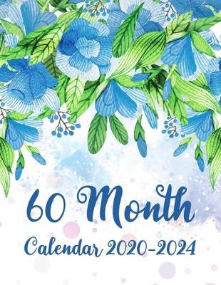 Book cover for 60 Month Calendar 2020-2024