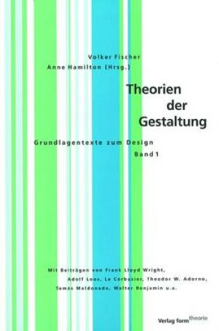 Cover of Theorien Der Gestaltung