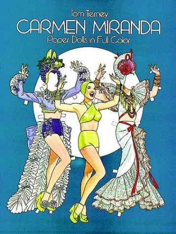 Book cover for Carmen Miranda Paper Dolls#(Tierney)